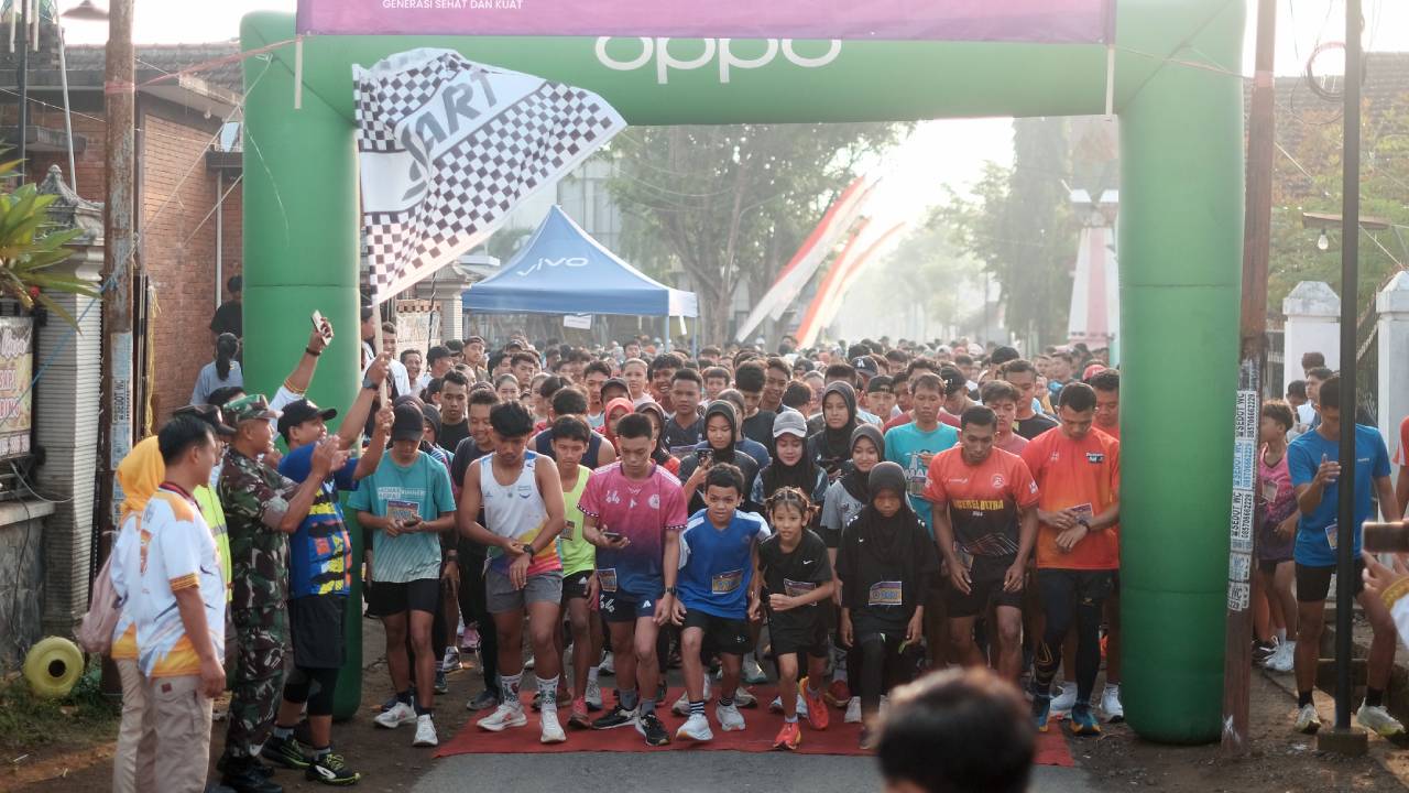 Durenan Running Fest 2K24 Meriahkan Sosialisasi Pilkada Serentak 2024